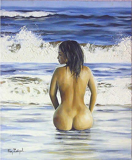 Libre dans les  vagues - Fran Zainal