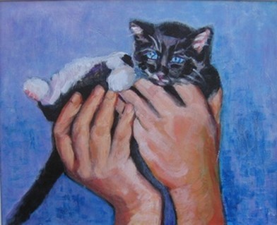 Chaton trouvé - Ludmila Constant