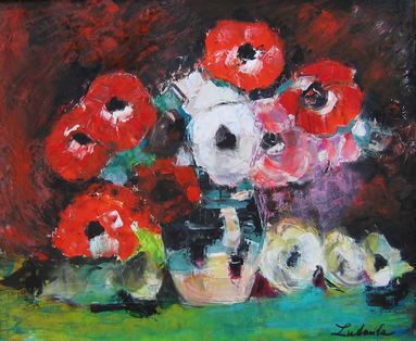 anemones - Ludmila Constant