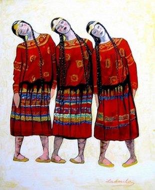 Danseuses russes - Ludmila Constant