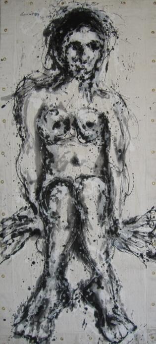 femme, Dripping 1 - Mickaël Doucet