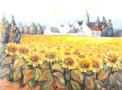 Tournesols - Henri Valachman
