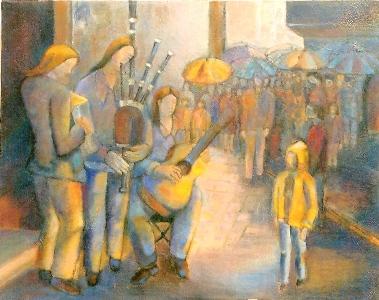 Dans les rues  de Vannes - Henri Valachman