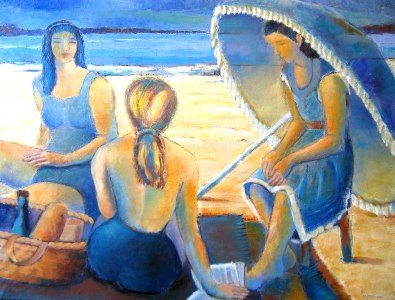 La plage - Henri Valachman