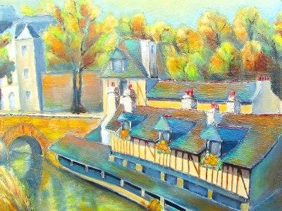 Le lavoir - Henri Valachman