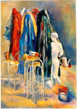 Le porte manteau - Henri Valachman