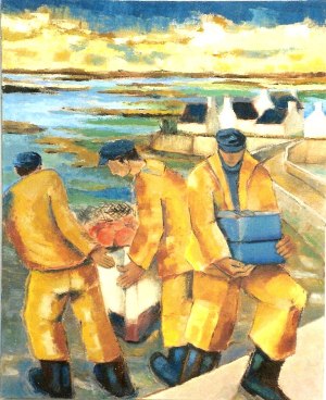 Retour de pêche - Henri Valachman