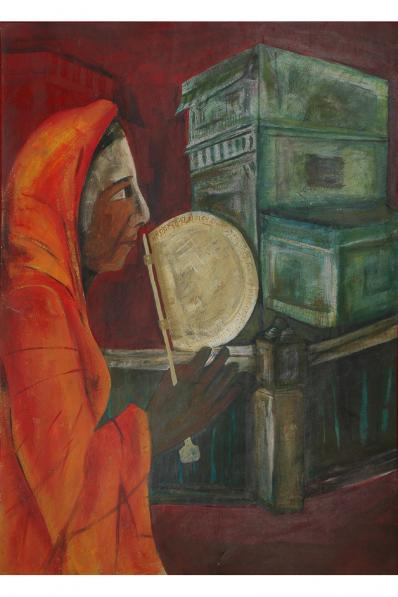 woman with fan - Syed Rayees Ahmed