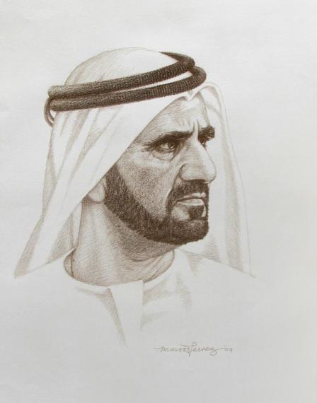 19- Sheikh Mohammed Bin Rashid - Masood Parvez