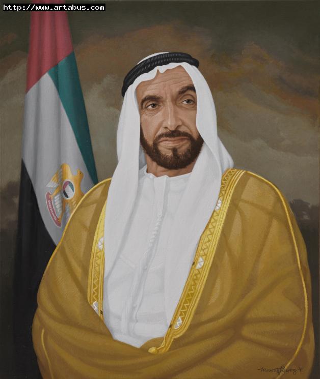 Sheikh Zayed - Masood Parvez - Cliquer pour afficher en grand