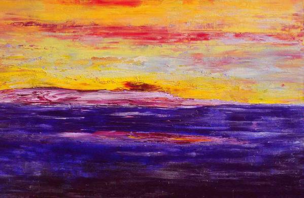 COUCHER de SOLEIL - Helene Juaneda - Click to enlarge