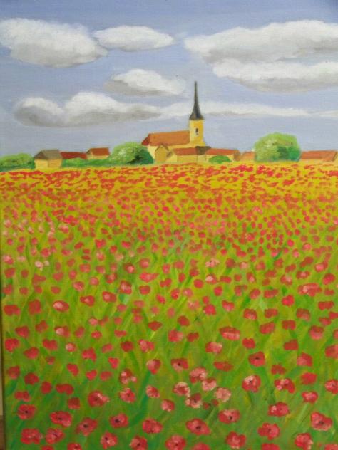 CHAMPS DE COQUELICOTS - Marie-Françoise Renouf