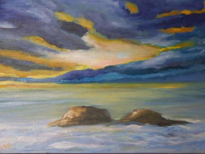 CIEL ET MER - Marie-Françoise Renouf - Click to enlarge