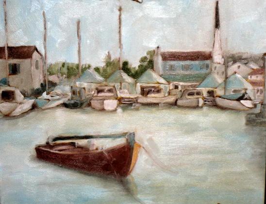 Bateaux à Ars en Ré - Georges Duval