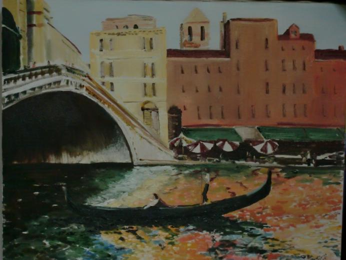 Rialto bridge - Paul-George Nerses - Click to enlarge