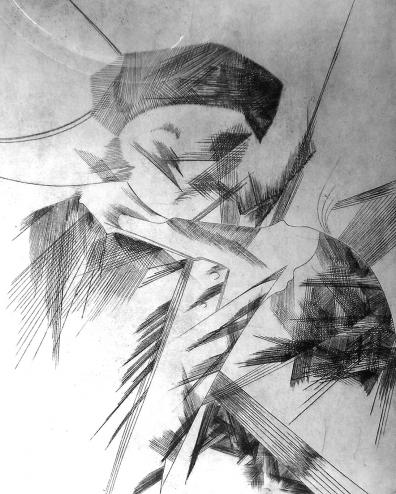 homme au chapeau - Hervé Sachy