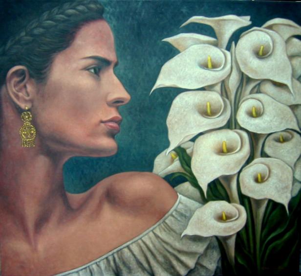 Perfil de mujer - Carlos Orduna - Click to enlarge