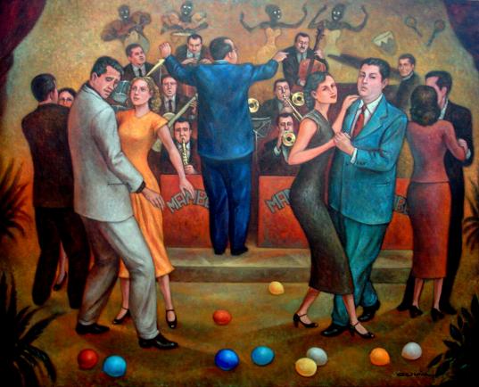 Dancing in Cabaret of 1950 - Carlos Orduna