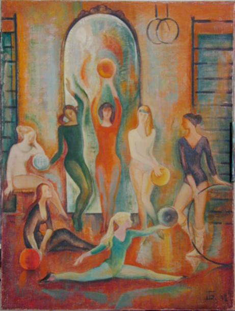 In the gym - Irina Broydo