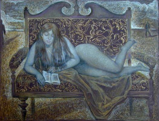 Nude on the sofa - Irina Broydo