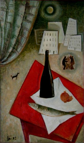 Red table - Irina Broydo