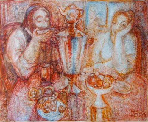 Tea party - Irina Broydo
