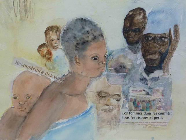 Les femmes, dans les conflits - Mireille Dubois Vanhove - Click to enlarge