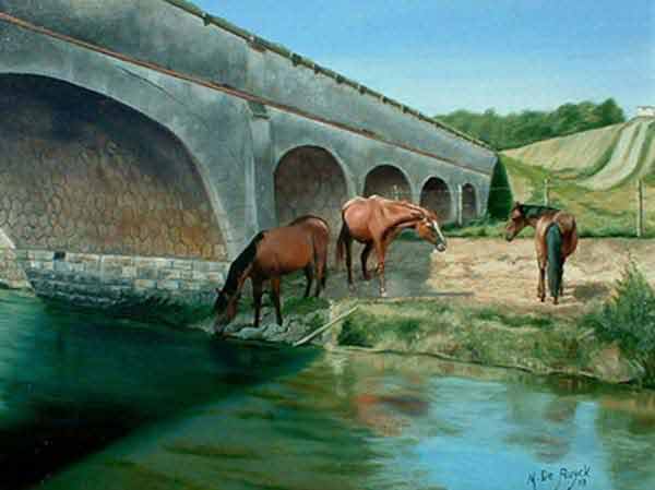 chevaux de la mauldre - Michel de Ruyck - Click to enlarge