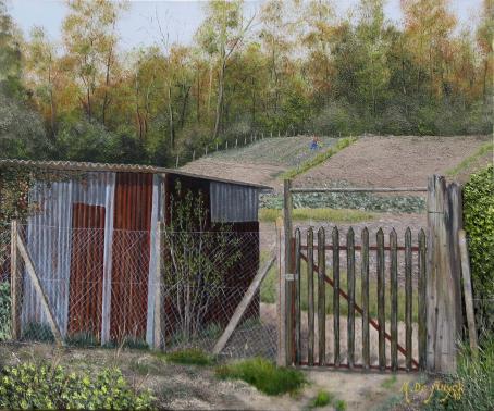 la cabanne de jardin - Michel de Ruyck
