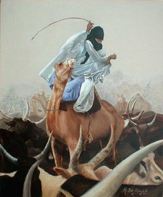 le nomade du Nigers - Michel de Ruyck
