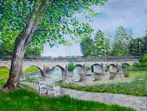 le pont de Meulan - Michel de Ruyck