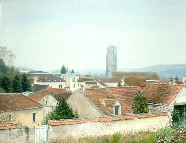 les toits de maule - Michel de Ruyck - Click to enlarge