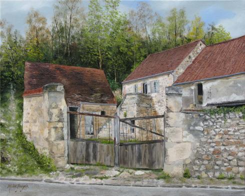 maison abandonnée à Theuvile - Michel de Ruyck