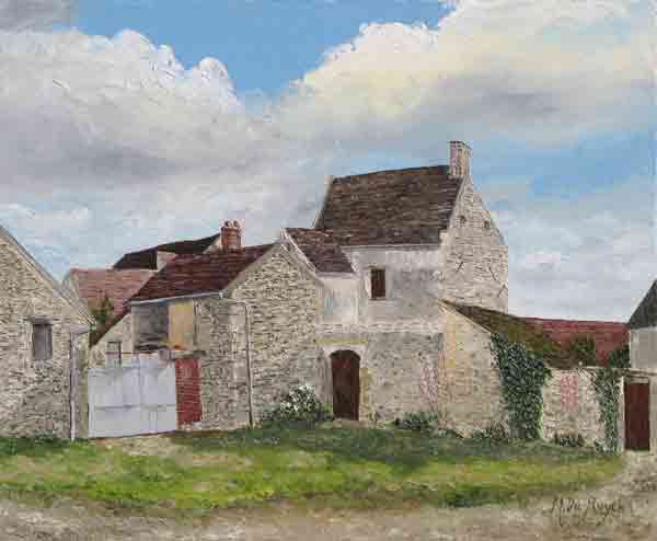 maison de village - Michel de Ruyck - Cliquer pour afficher en grand
