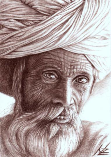 Old Indian Man - Nicole Zeug