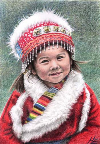 Tibetan Girl - Nicole Zeug