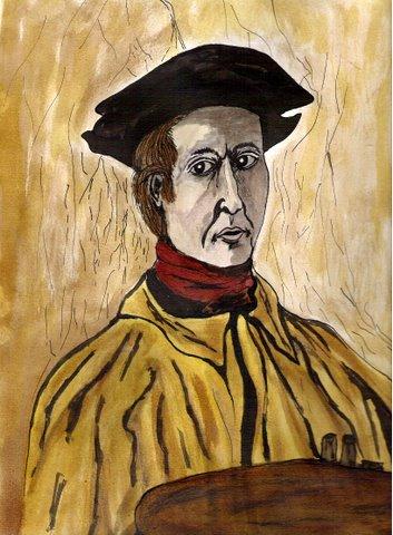 le peintre - Edouard Paux