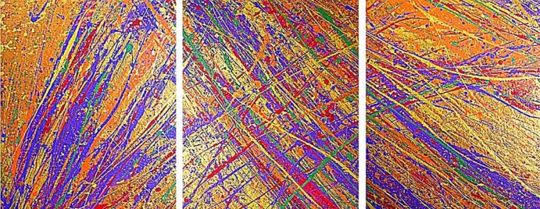 TRIPTYQUE DE L'ANNONCIATION - Michel Genty - Click to enlarge