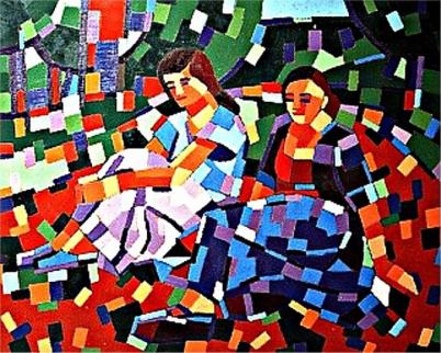 LES DEUX AMIES - Michel Genty
