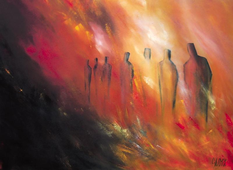 HUMANESCENCE XIV - Georges-Louis Voyer - Cliquer pour afficher en grand