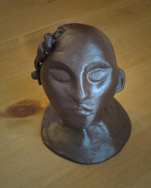 Tête de sage égyptien - Gisèle F