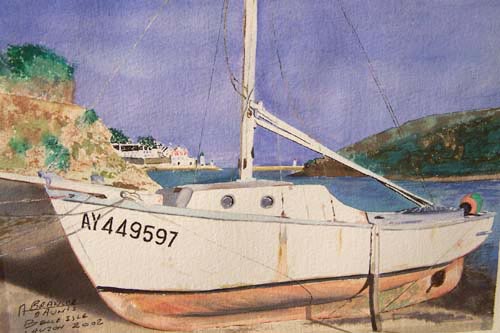 Sur le sable - Alain Daunis