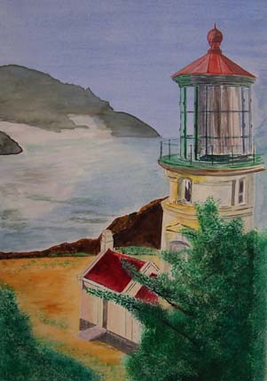 Phare en Floride - Alain Daunis
