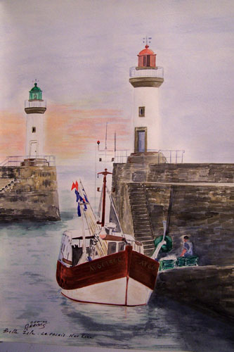 Le bateau de pêche - Alain Daunis
