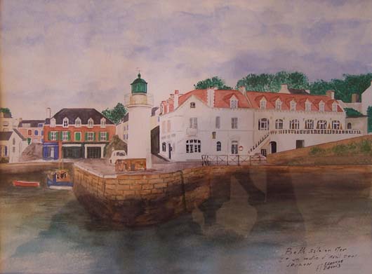 L'hotel du Phare à Sauzon - Alain Daunis