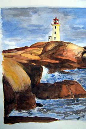 Phare au states - Alain Daunis