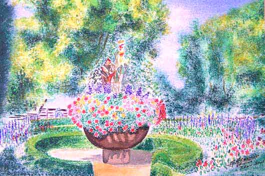 Les jardins du Mt St Odile - Alain Daunis