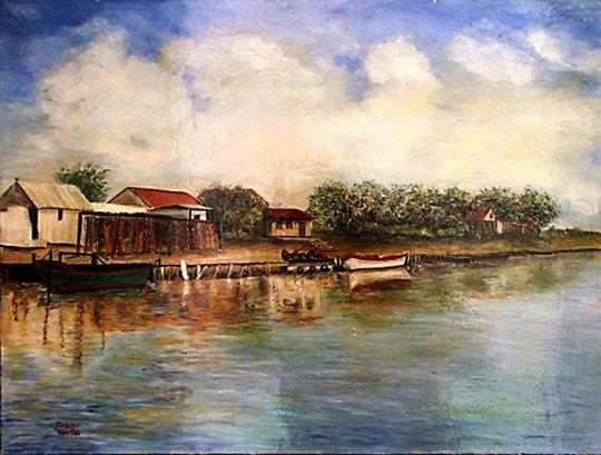 canal du rhône à sète - Jean Broze