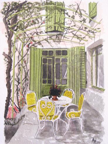 le jardin de Jean Giono - Annette David