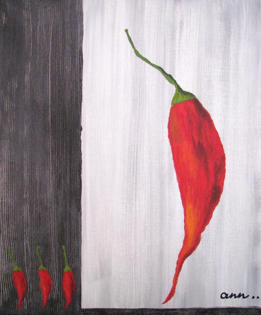 poivron rouge - Annette David